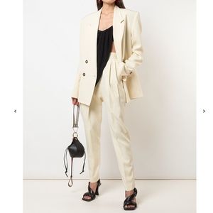 Proenza Schouler Draped Front Trouser size 6